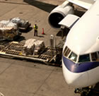 cargo airplane loading