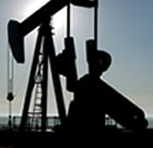 oil drill at site